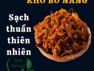 Khô bò Nắng - Sản phẩm sạch thuần thiên nhiên