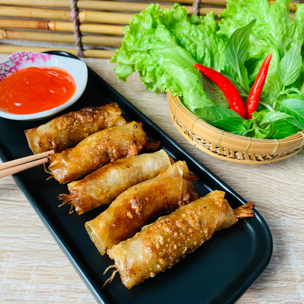 Chả ram tôm đất